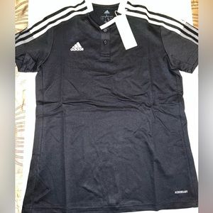 Adidas soccer shirt with buttons